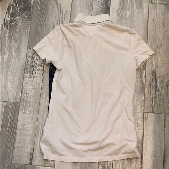 Tommy Hilfiger diamond-pattern polo size S - Picture 3 of 4